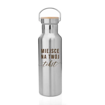 Stainless Steel Thermos with Custom Text - Denali - 500ml - TRM007