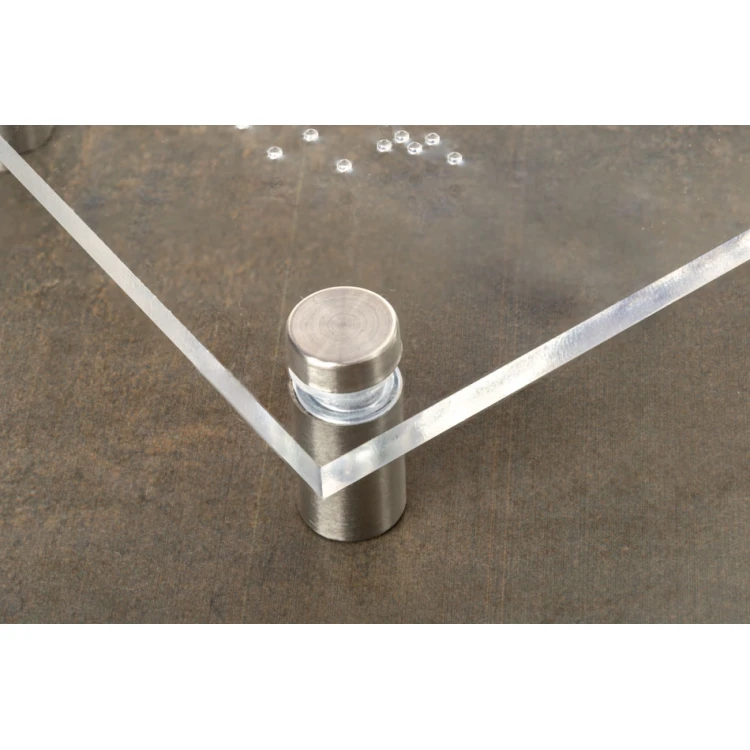 Men's Toilet - Plexi sign with Braille lettering on spacers - dimensions 100x160mm - TAB429