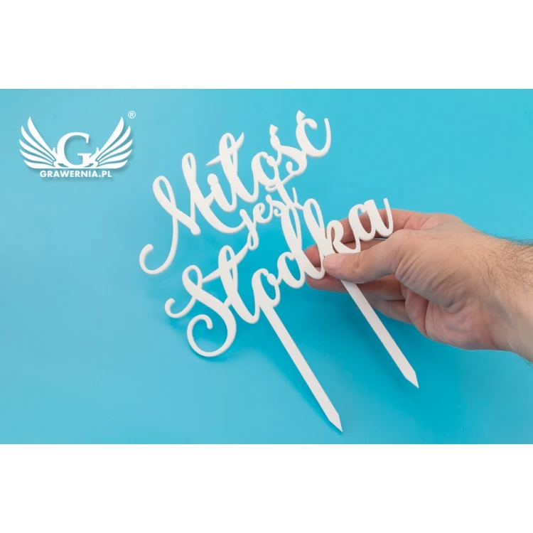 Cake Topper - Love is Sweet - TOP037