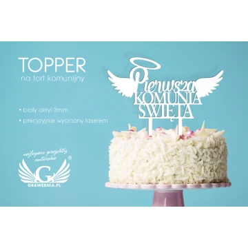 Cake Topper - First Holy Communion - TOP018