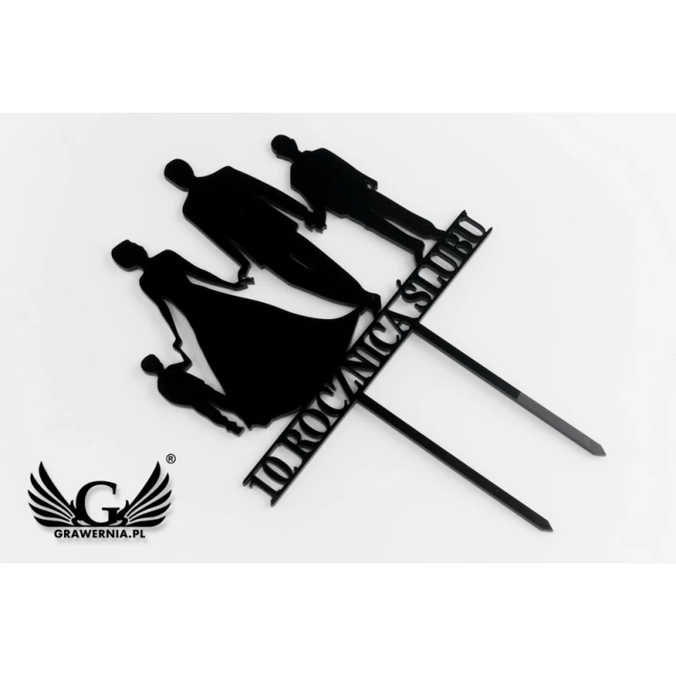 Anniversary Cake Topper - Figurine - TOP038
