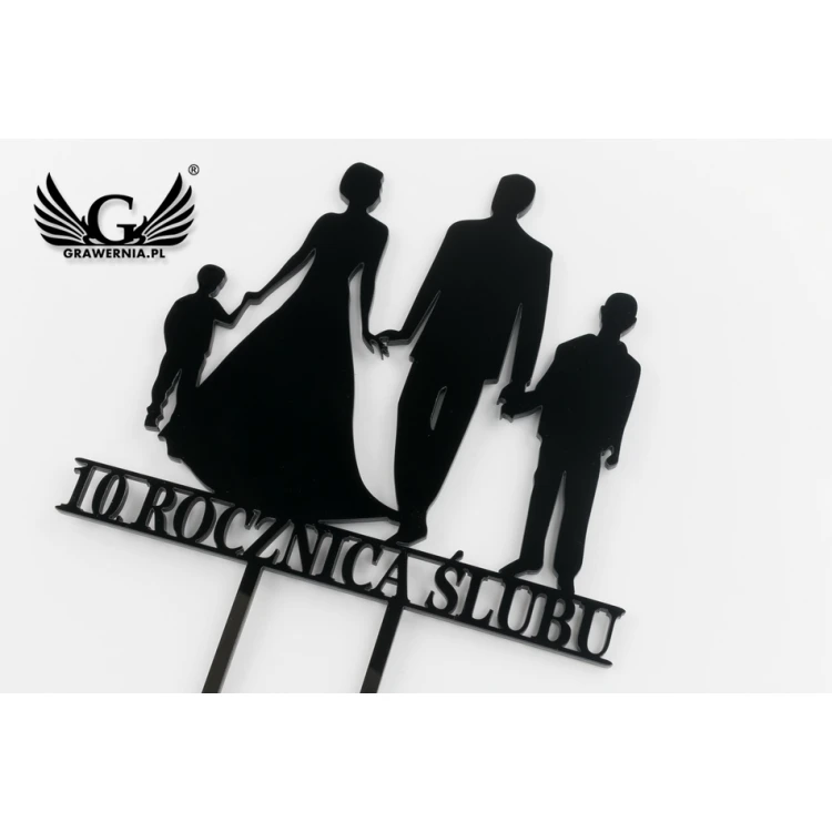 Anniversary Cake Topper - Figurine - TOP038