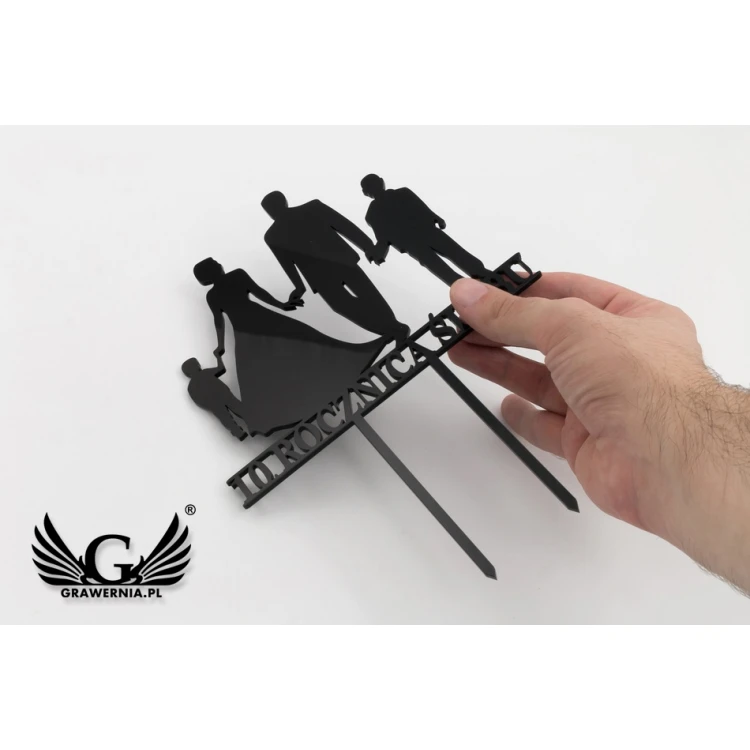Anniversary Cake Topper - Figurine - TOP038
