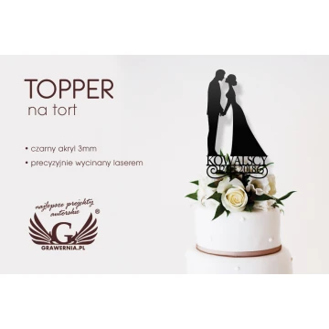 Wedding Cake Topper - Figurine - TOP032