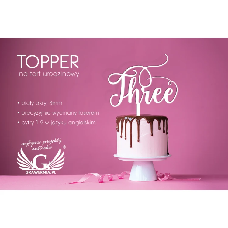 Birthday Cake Topper - TOP015