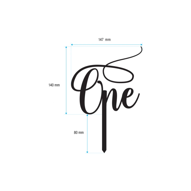 Birthday Cake Topper - TOP015