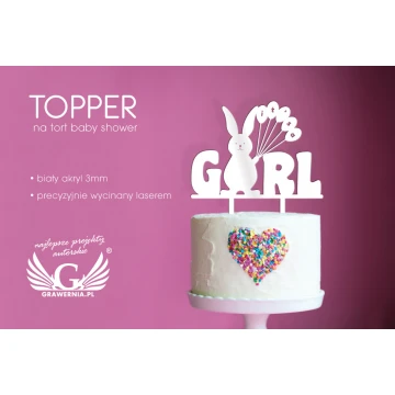 Baby Shower Cake Topper - TOP009