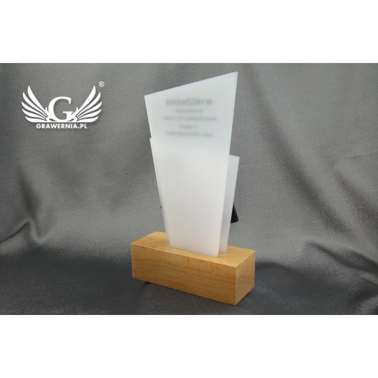 Acrylic Trophy - EXTREME 2 - model DTA50 - height 21.5cm