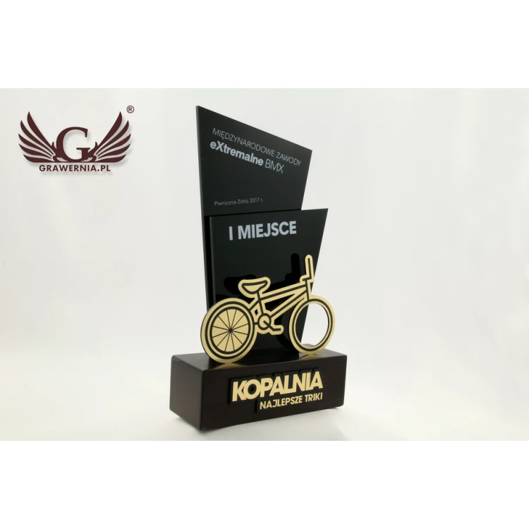 Acrylic Trophy - EXTREME - model DTA40 - height 21.5cm