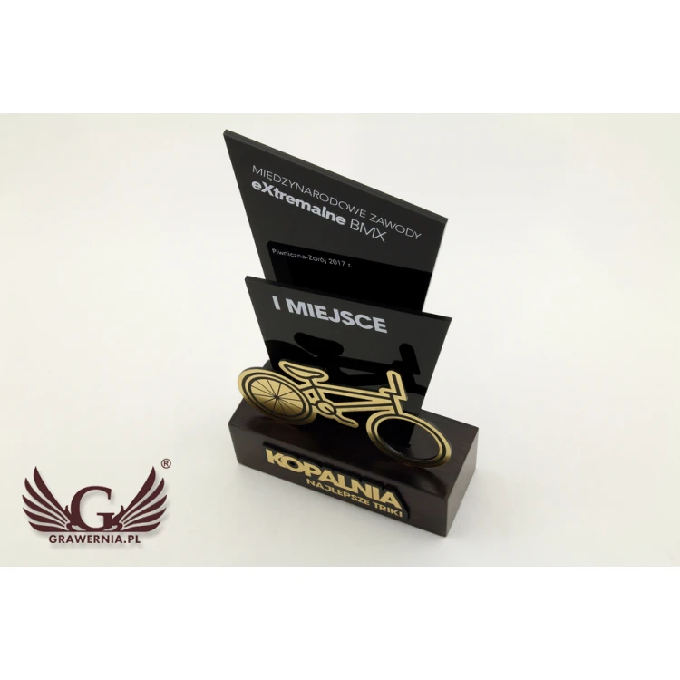 Acrylic Trophy - EXTREME - model DTA40 - height 21.5cm