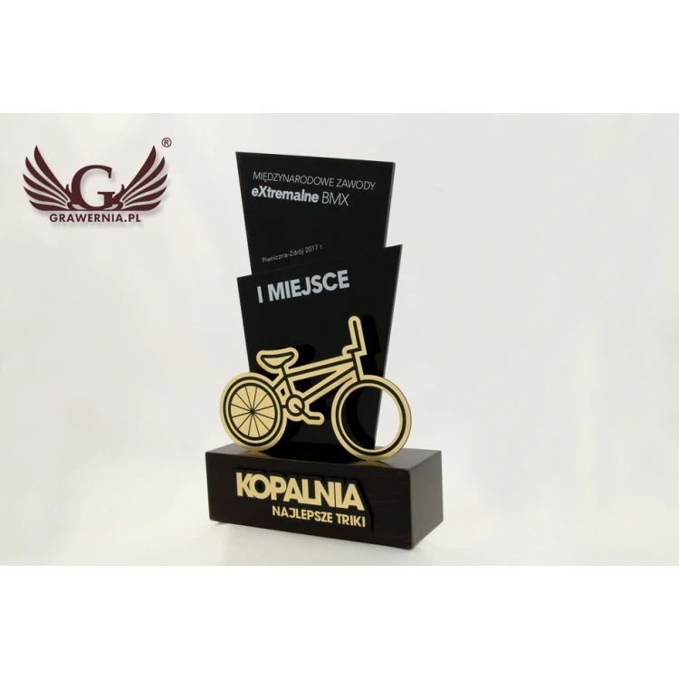 Acrylic Trophy - EXTREME - model DTA40 - height 21.5cm