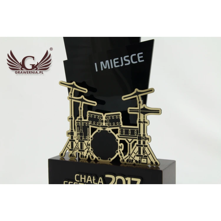 Acrylic Trophy - EXTREME - model DTA40 - height 21.5cm
