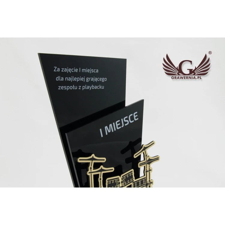 Acrylic Trophy - EXTREME - model DTA40 - height 21.5cm