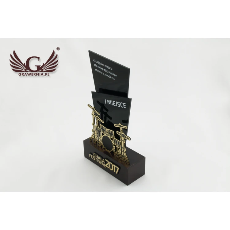 Acrylic Trophy - EXTREME - model DTA40 - height 21.5cm