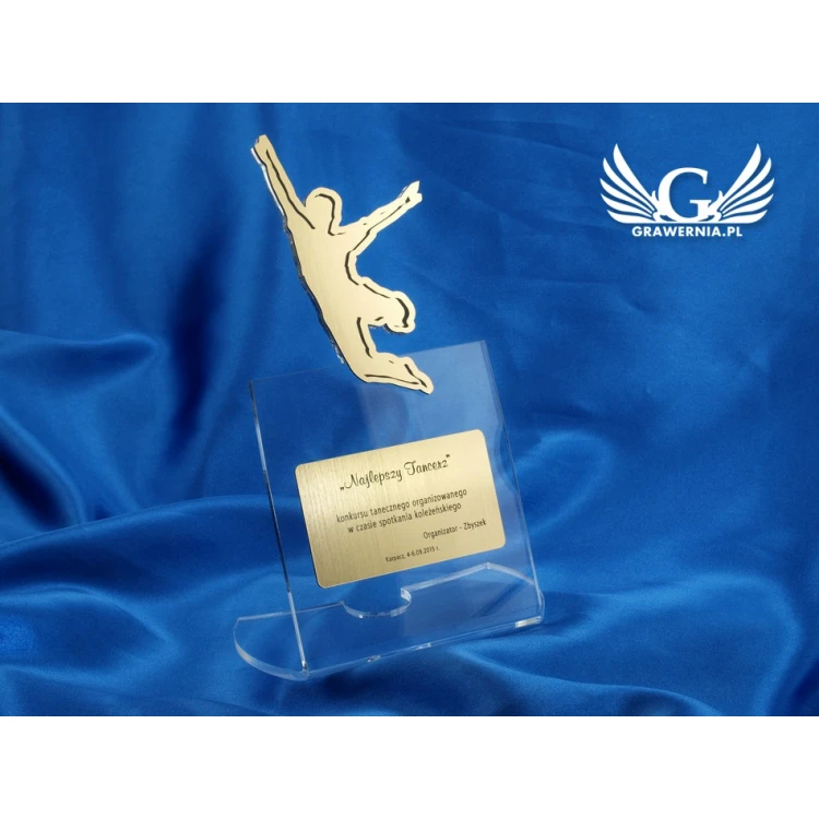 Acrylic Trophy - model DTA20 - height 21 cm