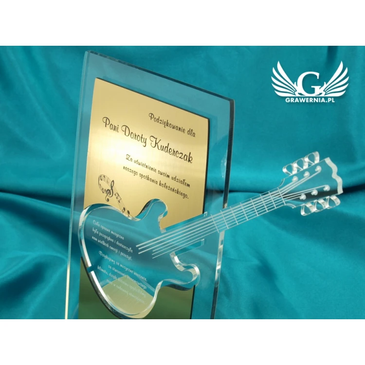 Acrylic Trophy - model DTA20 - height 21 cm