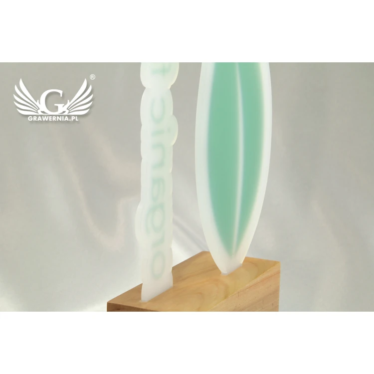 Acrylic Trophy - NATURE - model DTA38 - height 21.5cm - UV print