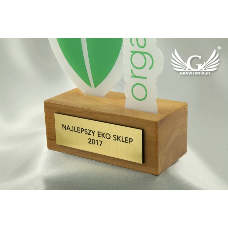 Acrylic Trophy - NATURE - model DTA38 - height 21.5cm - UV print