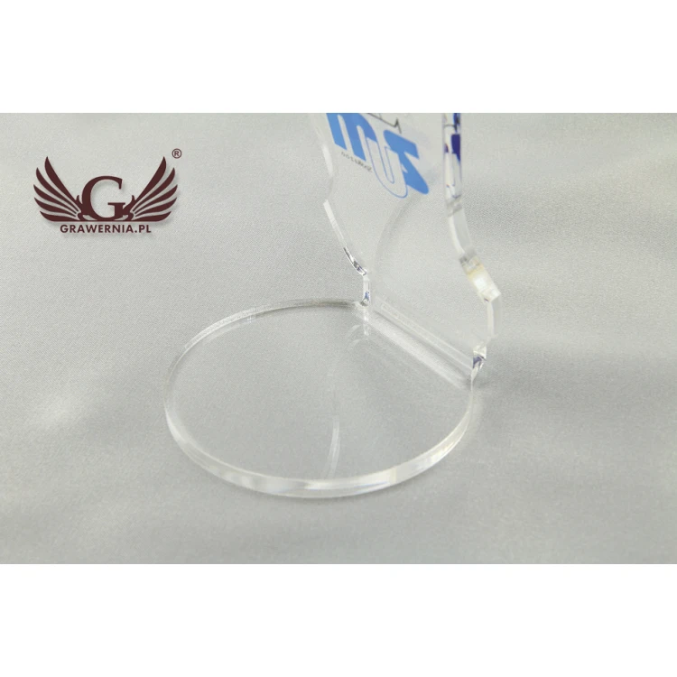 Acrylic Trophy Employee of the Year - model DTA44 - height 25 cm