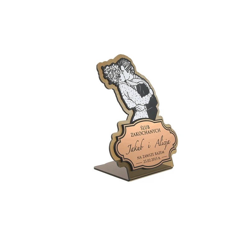 Acrylic Trophy - Wedding, Anniversary - Model DTA30
