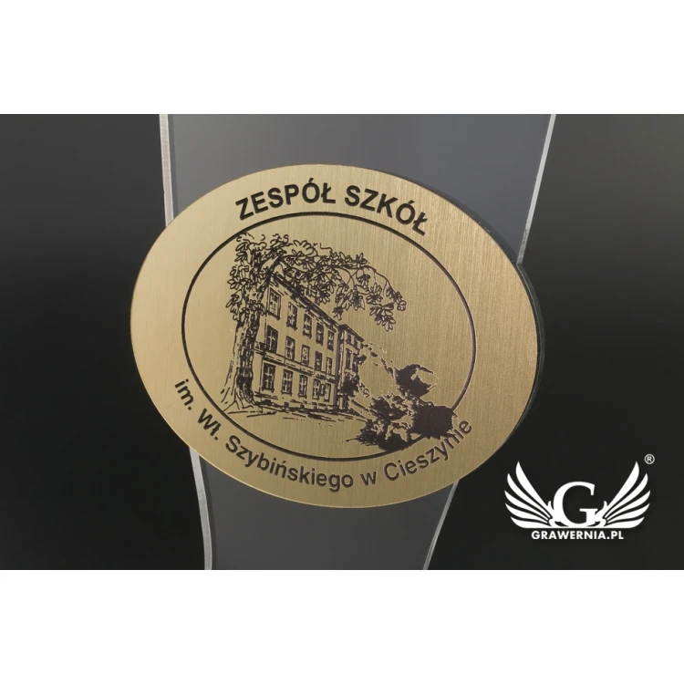 Acrylic Trophy - STUDENT - model DTA65