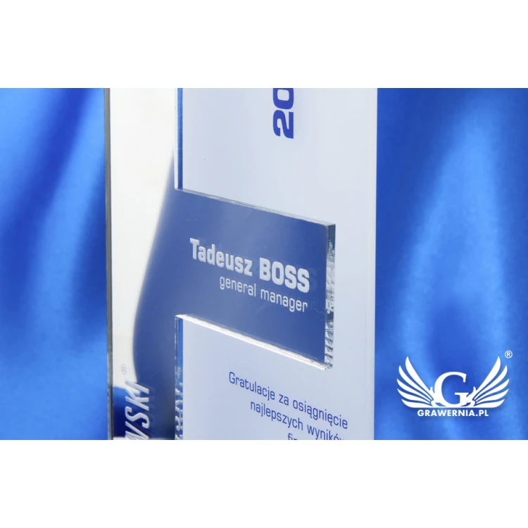 Business Trophy - CROSS - model DTA42 - height 24cm
