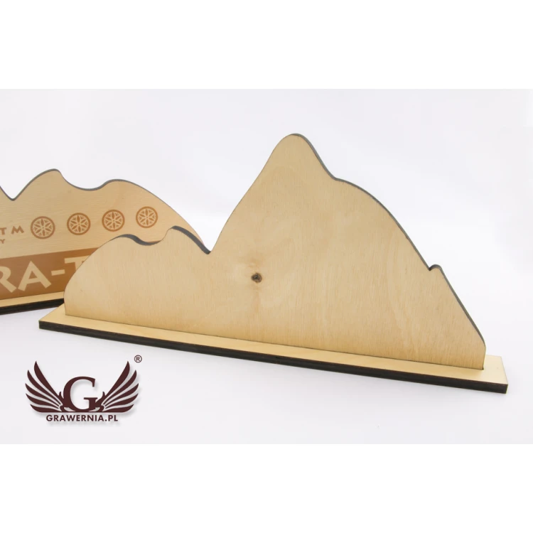 Wooden Statuette - Mountain Trail - model DTA62