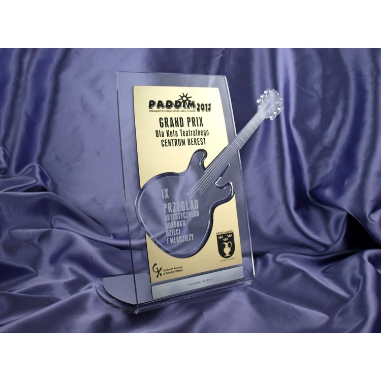 TROPHY FOR MUSICIAN - according to individual design - model DTA11