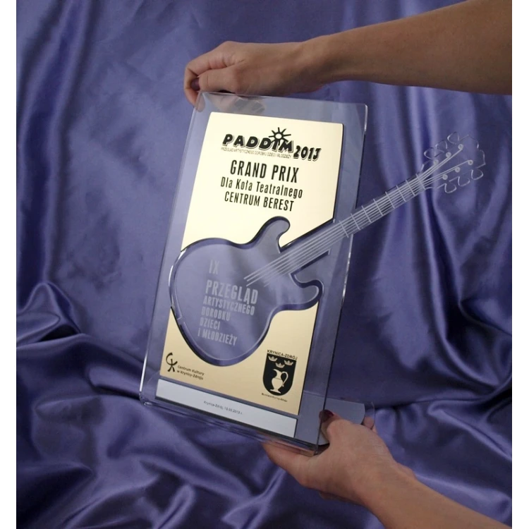 TROPHY FOR MUSICIAN - according to individual design - model DTA11