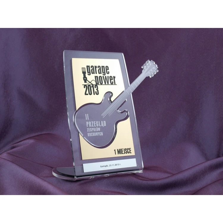 TROPHY FOR MUSICIAN - according to individual design - model DTA11