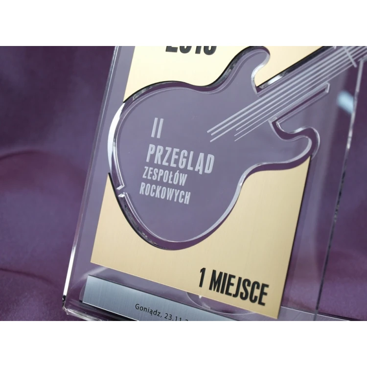 TROPHY FOR MUSICIAN - according to individual design - model DTA11