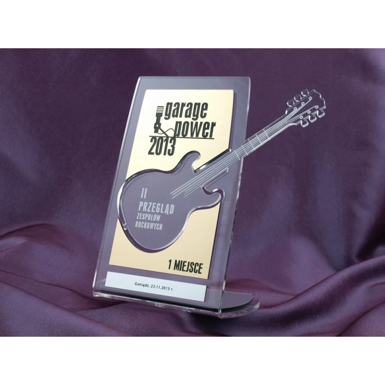 TROPHY FOR MUSICIAN - according to individual design - model DTA11