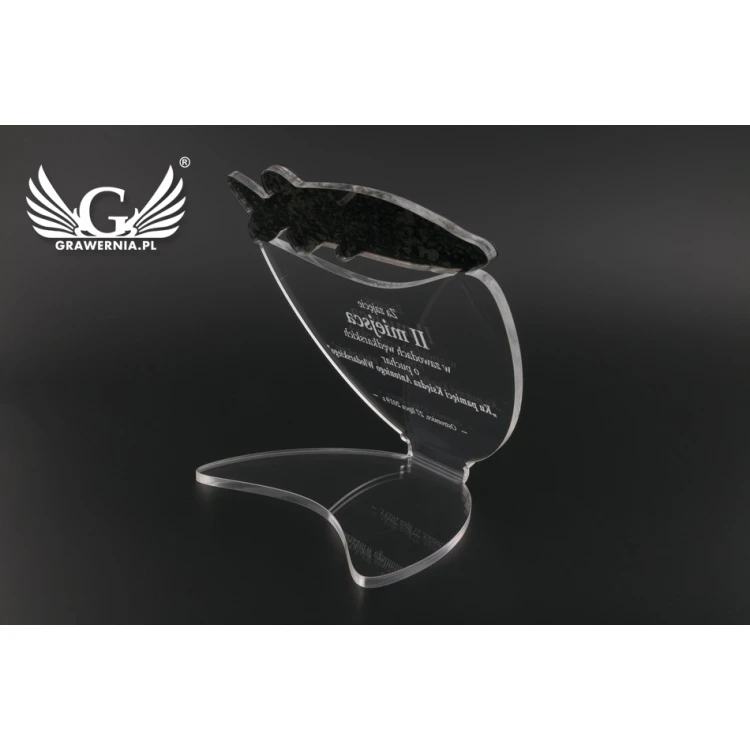 TROPHY FOR SPINNING FISHING COMPETITION - PIKE - model DTA10