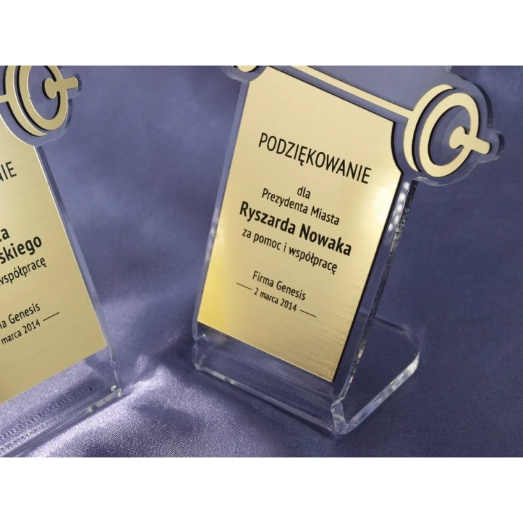 Acrylic Trophy Sport - model DTA16 - height 15 cm