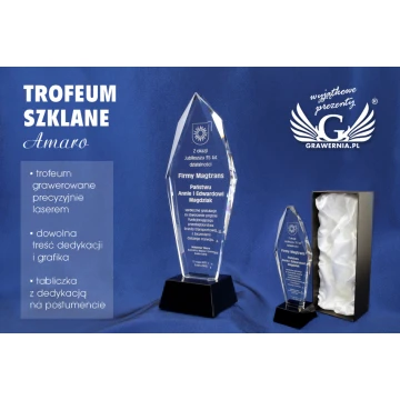Glass Trophy - AMARO