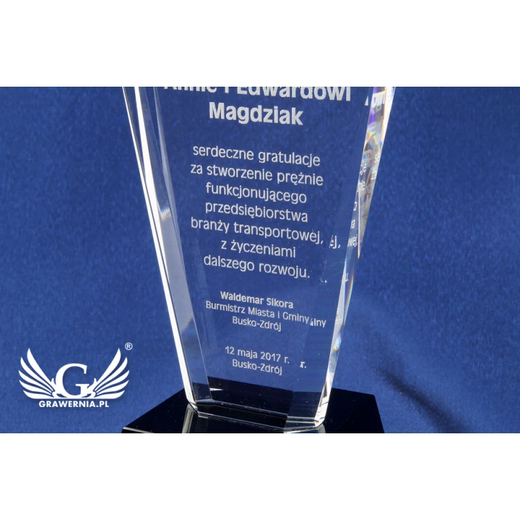 Glass Trophy - AMARO