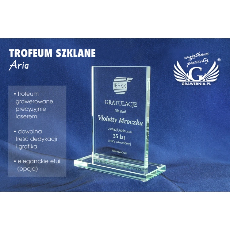 Glass Trophy - ARIA
