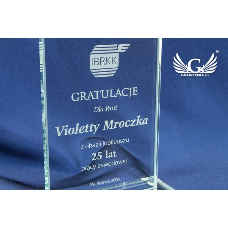 Glass Trophy - ARIA