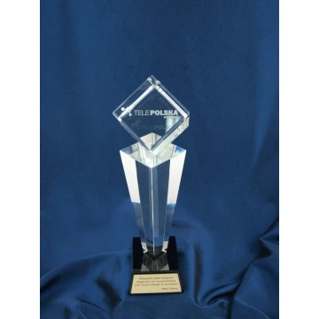 Glass Trophy in Case - CEZAR