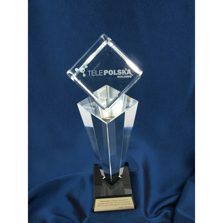 Glass Trophy in Case - CEZAR