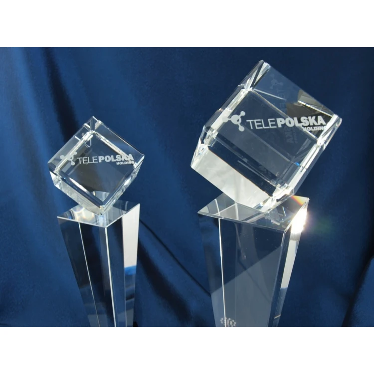 Glass Trophy in Case - CEZAR