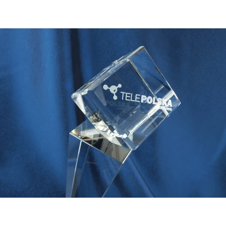 Glass Trophy in Case - CEZAR