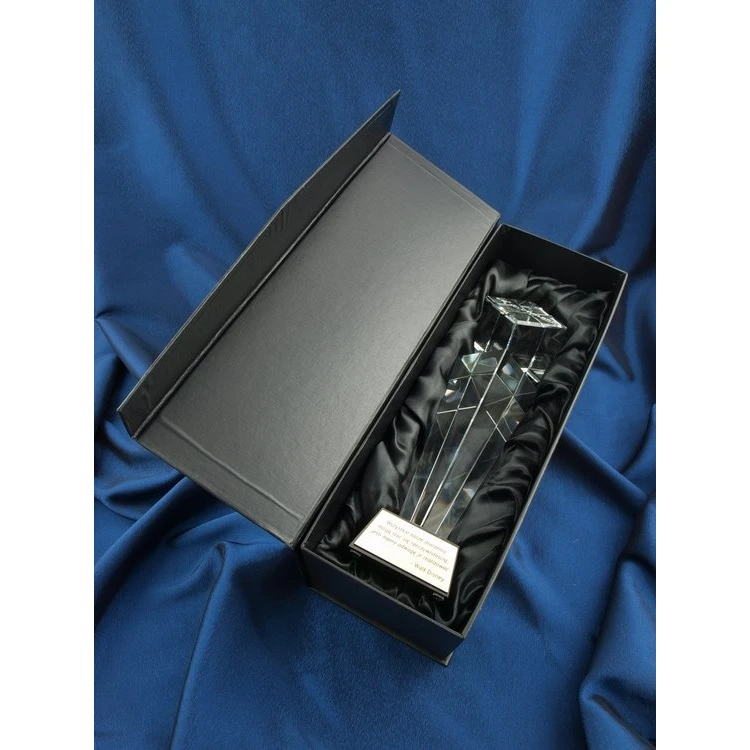 Glass Trophy in Case - CEZAR