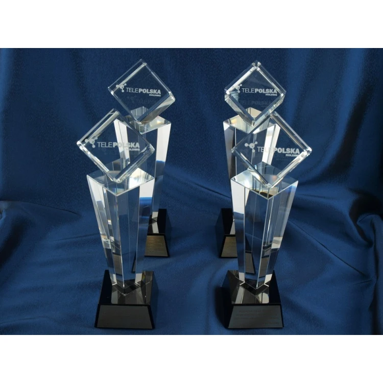 Glass Trophy in Case - CEZAR