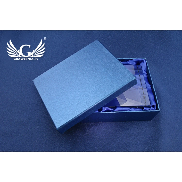 Glass Trophy in Case - LUCY