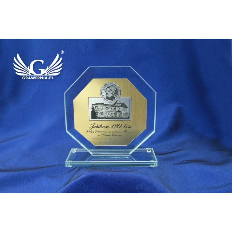 Glass Trophy - MERIDA plus engraving laminate