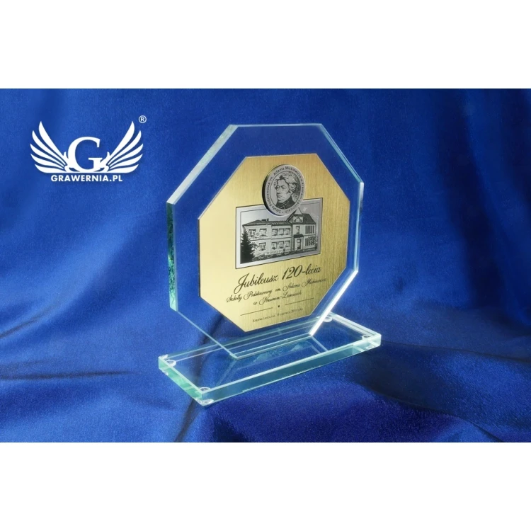 Glass Trophy - MERIDA plus engraving laminate
