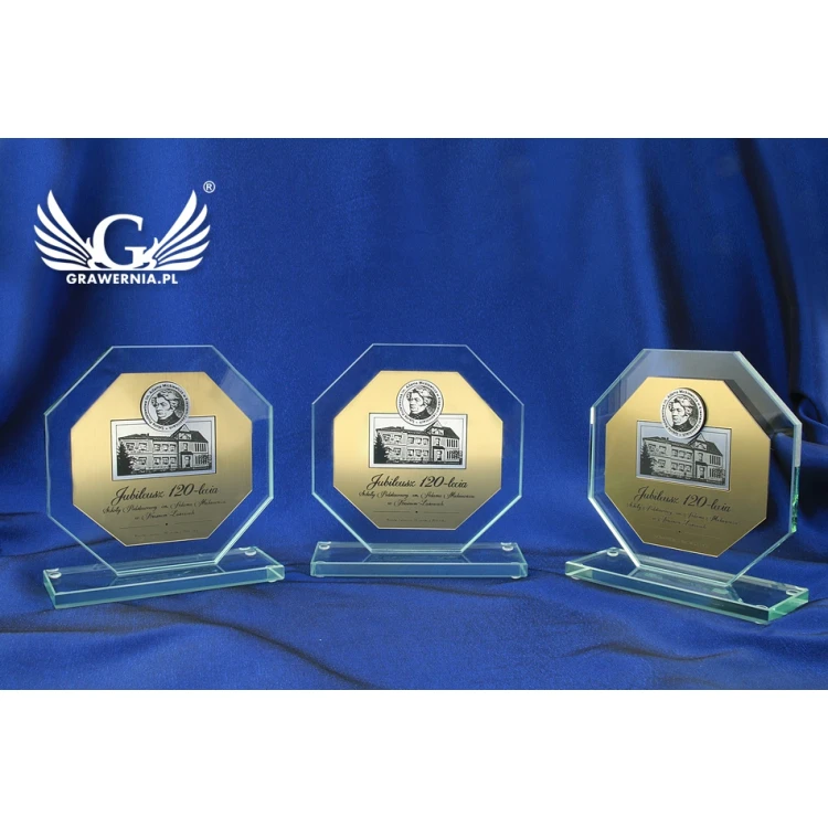 Glass Trophy - MERIDA plus engraving laminate