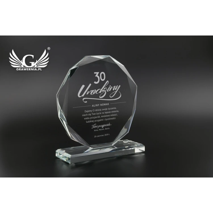 Glass Trophy - KALIPSO MINI - TSZ059