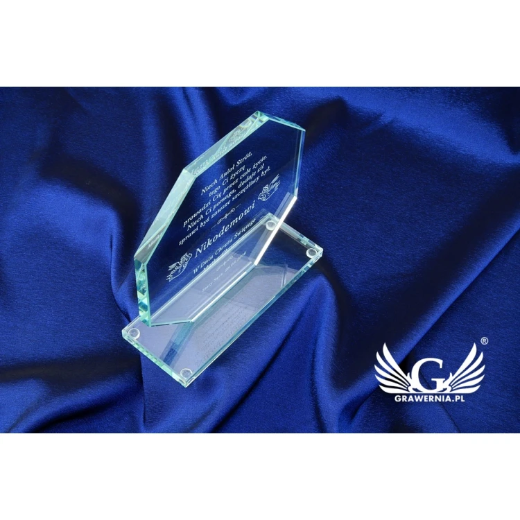 Glass Trophy - Merida Baptism Souvenir